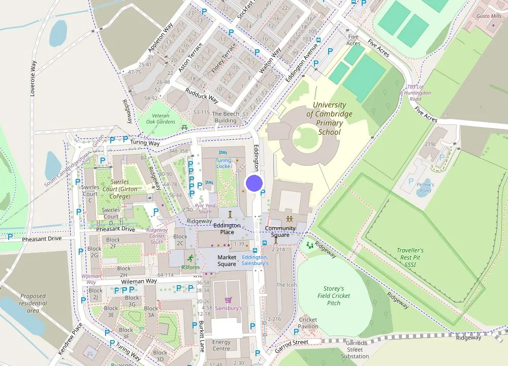 Map: Hyatt Centric Cambridge